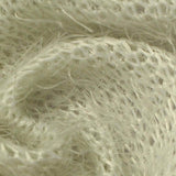 100% Polyester Chunky Knit Fabric, 225 gsm, 145 cm — Beige — texture