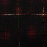 Dark Red Lines Jersey Knit, Polyester