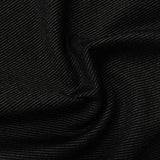 Black Marl Interlock Knit, Viscose