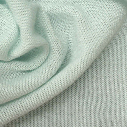Polyester Stretch Jersey Knit Fabric, 210 gsm, 165 cm — White