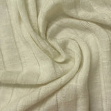 Viscose Polyester Stretch Rib Knit Fabric, 167 gsm, 160 cm — Beige