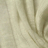 Viscose Polyester Stretch Rib Knit Fabric, 167 gsm, 160 cm — Beige — texture