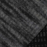 Rib Knit Fabric, 320 gsm, 165 cm — Grey