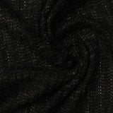 Green Marl Rib Knit, Polyester