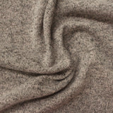 Dark Grey Marl Jersey Knit, Viscose-Poly