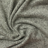 Dark Grey Marl Jersey Knit, Viscose-Poly