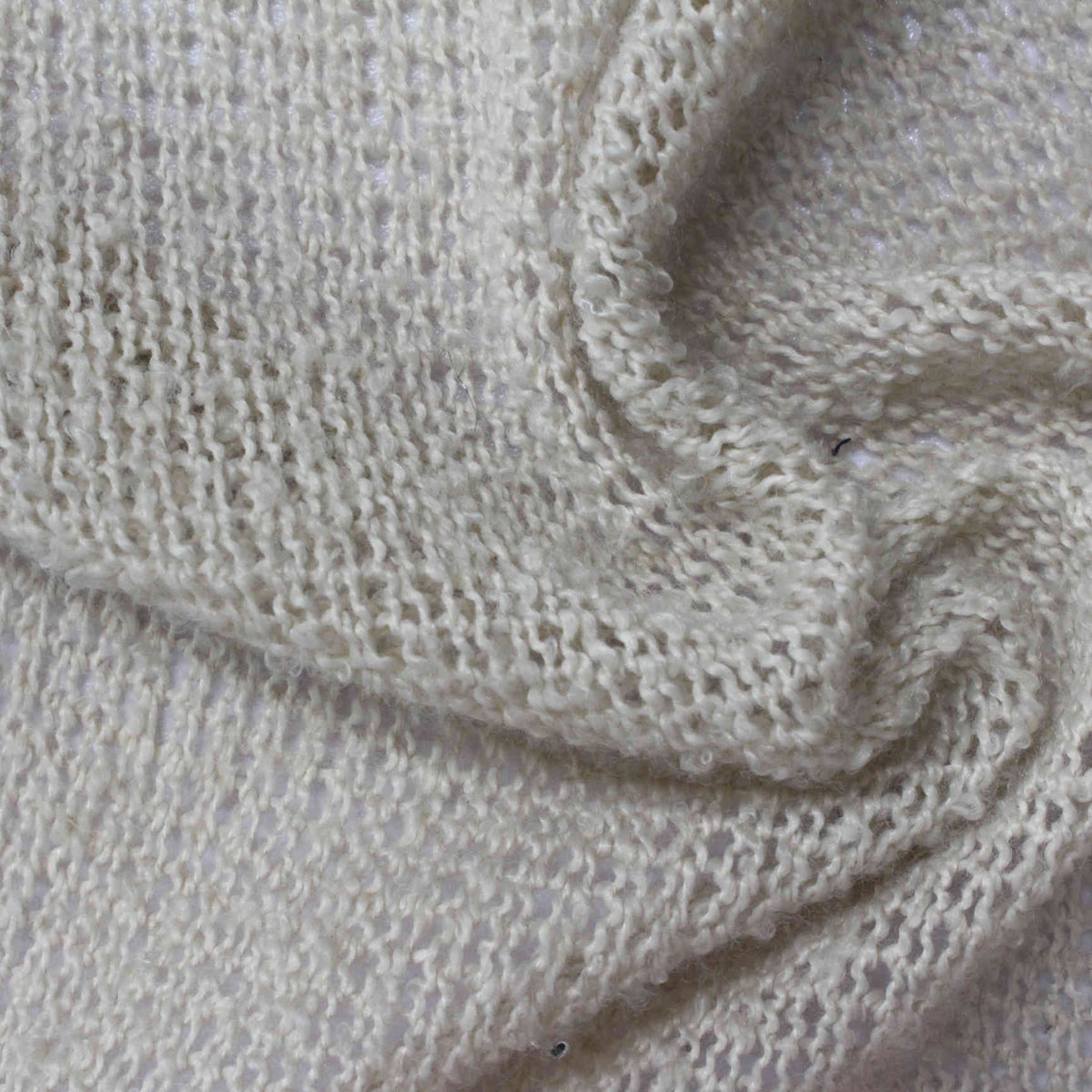 Off-White Chunky Knit, Polyester