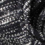 Black Marl Chunky Knit, Cotton-Poly — texture