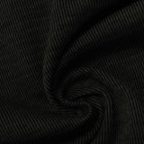 Cotton Polyester Rib Knit Fabric, 232 gsm, 210 cm — Green