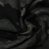 Dark Grey Camo Jacquard, Viscose-Poly