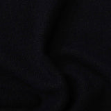 100% Polyester Chunky Knit Fabric, 505 gsm, 160 cm — Black