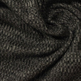 Light Grey Marl Rib Knit, Poly-Viscose