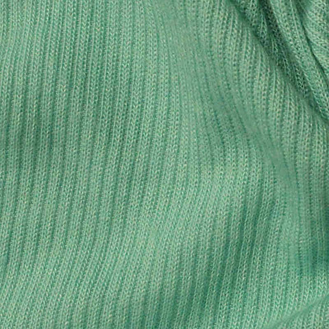 Mint Ribbed Rib Knit, Poly-Viscose