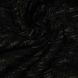 Dark Grey Marl Rib Knit, Polyester