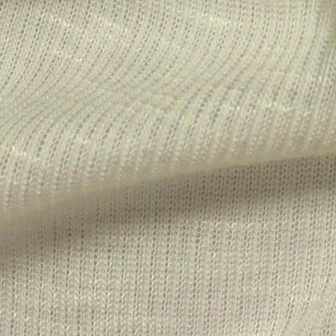 Off-White Vertical-Line Rib Knit, Viscose