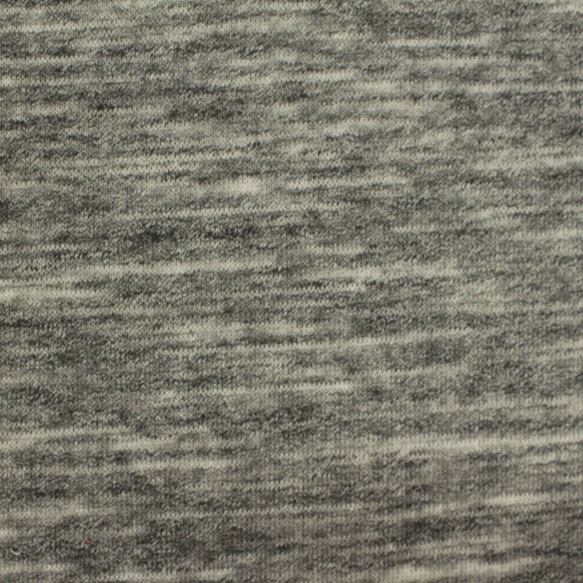 Grey Heathered-Marl French Terry, Cotton-Poly, 262 gsm