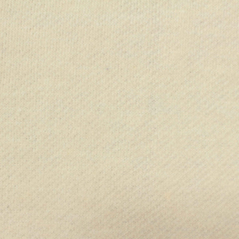 Polyester Cotton French Terry Fabric, 220 gsm, 160 cm — Beige