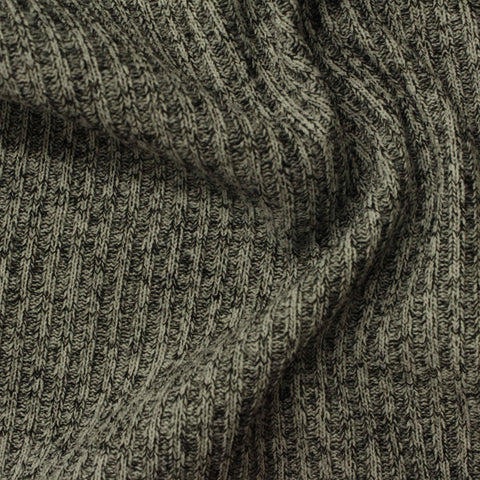 Light Grey Heather Rib Knit
