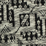 Black Abstract Jacquard, Polyester — texture