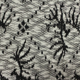 Black Speckles Chunky Knit, Polyester