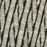 Black Lines Jacquard, Viscose-Poly