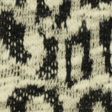 Black Abstract-Animal Print Jacquard, Cotton-Poly — texture