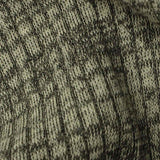 Light Grey Marl Rib Knit, Cotton-Poly — texture