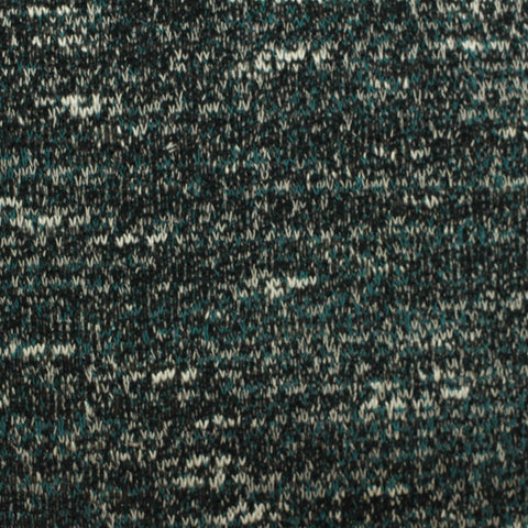 Black Fine-Marl Chunky Knit, Poly-Viscose
