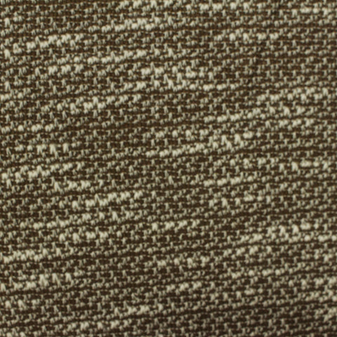 Dark Brown Marl Chunky Knit, Poly-Cotton, 170 gsm