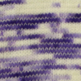 Purple Horizontal-Stripe Chunky Knit, Polyester — texture