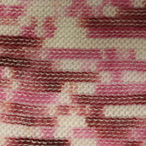 Pink Camo Chunky Knit, Polyester