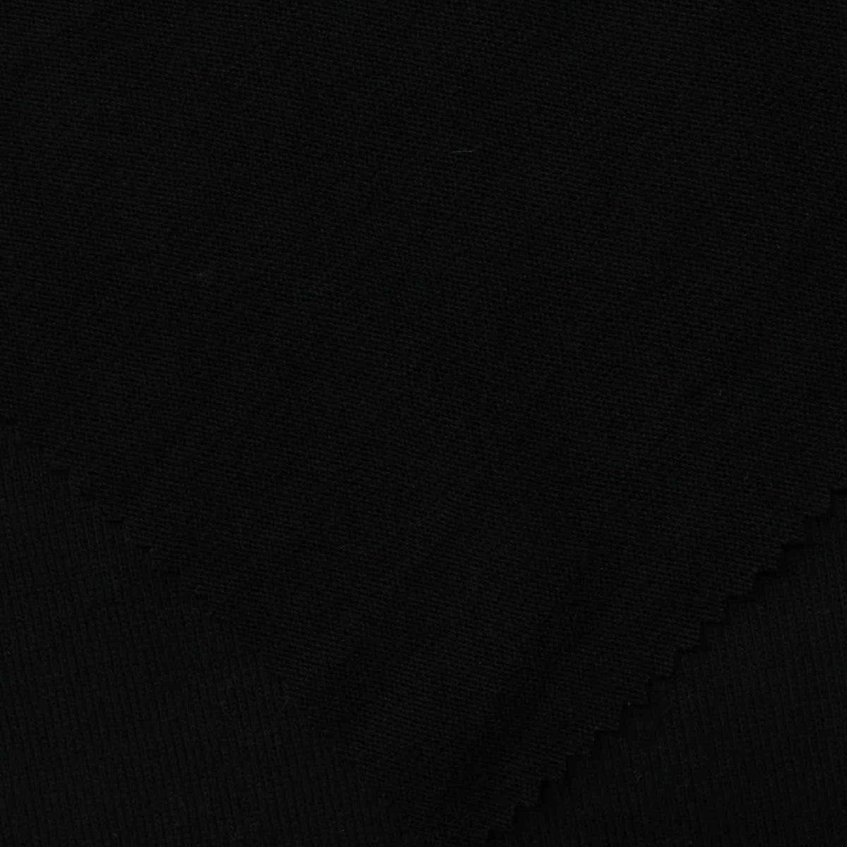 Chunky Knit Fabric, 190 gsm, 170 cm — Black