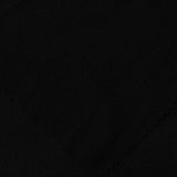 Chunky Knit Fabric, 190 gsm, 170 cm — Black