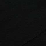 Jersey Knit Fabric, 180 gsm, 160 cm — Black