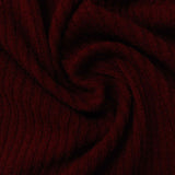 Rib Knit Fabric, 259 gsm, 170 cm — Red