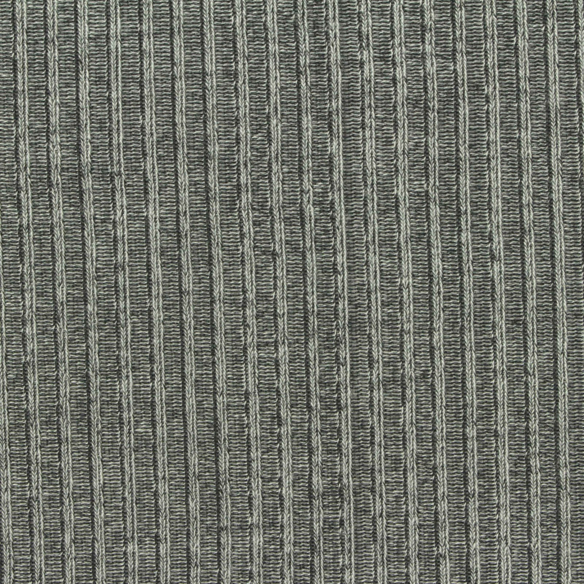 Rib Knit Fabric, 212 gsm, 160 cm — Grey