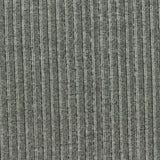 Rib Knit Fabric, 212 gsm, 160 cm — Grey