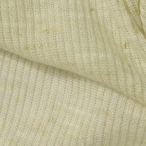 Cream Marl Rib Knit, Viscose