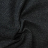 Dark Grey Marl French Terry, Cotton-Poly