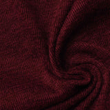 Burgundy Fine-Marl Rib Knit, Polyester