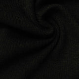 100% Polyester Rib Knit Fabric, 351 gsm, 140 cm — Green