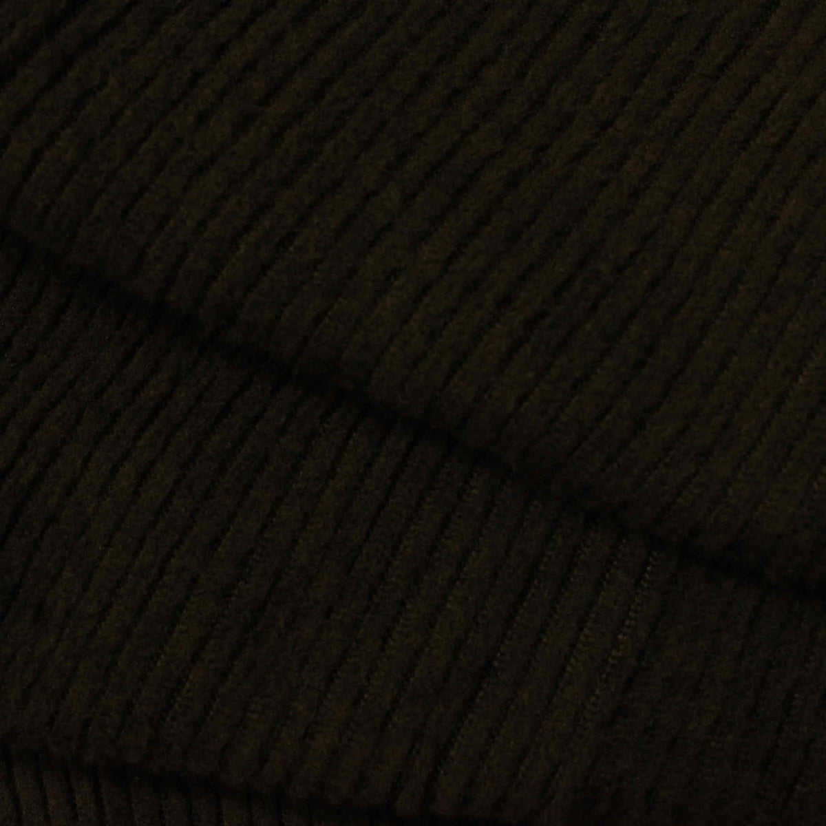 Dark Brown Rib Knit, Polyester