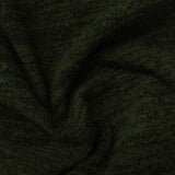 Dark Green Marl Jersey Knit, Polyester