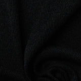 Navy Marl Rib Knit, Polyester