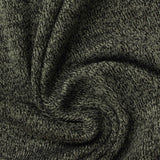 Dark Grey Marl Rib Knit, Polyester