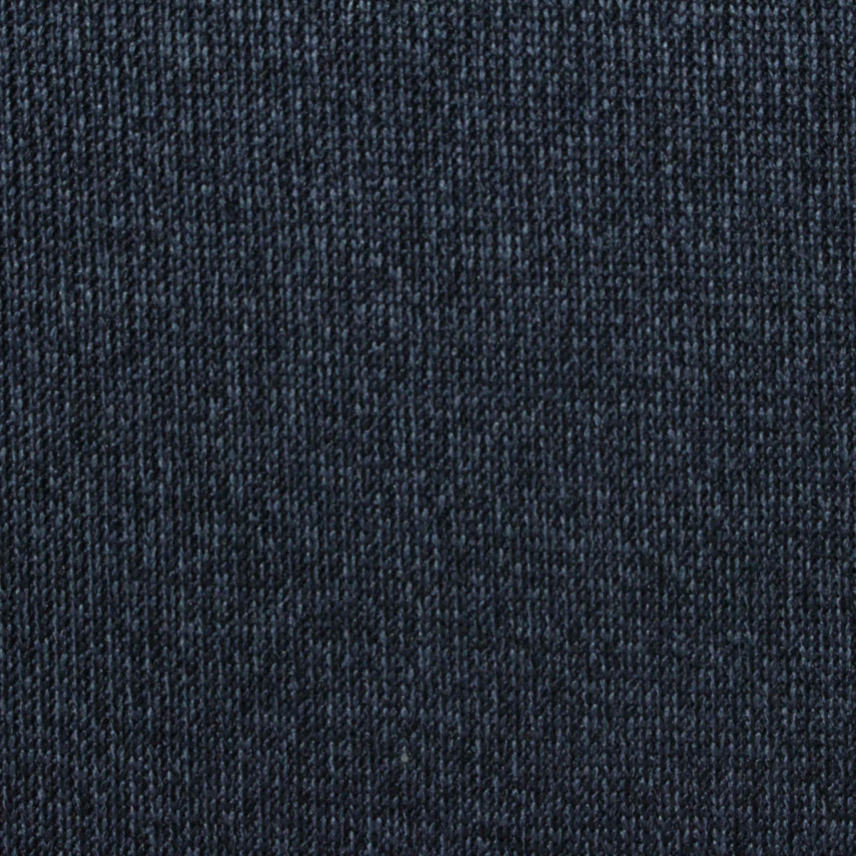 Dark Blue Marl Rib Knit, Polyester, 388 gsm