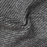 Heather Grey Marl Chunky Knit, Polyester