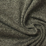 Light Grey Marl Rib Knit, Polyester
