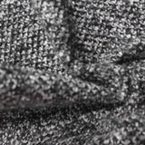Black Marl Chunky Knit, Polyester
