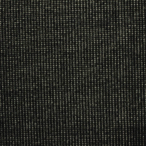 Black Chevron Rib Knit, Poly-Cotton